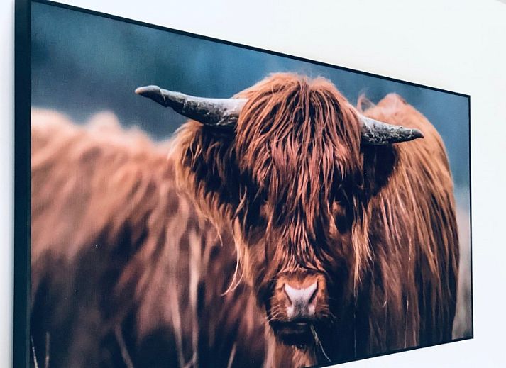 Ruime tuin van Unieke 12 pers. Farm Lodge De Muy op Hoeve Vianen in De Cocksdorp, Texel, ideaal voor ontspanning.