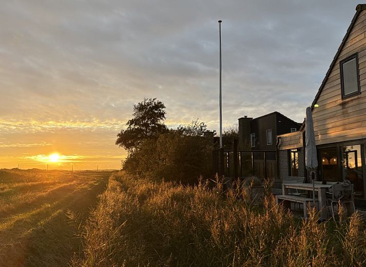 Keukenapparatuur in Kaap Zilt Texel vakantiehuis in De Cocksdorp.
