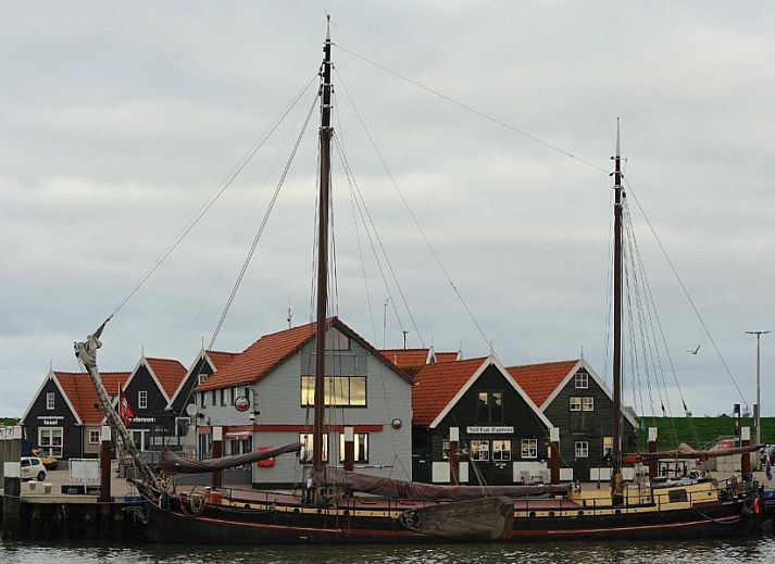 Moderne Kuechenausstattung in Krim 661 mit Sauna, Stuha und Grill, ein gemuetlicher Bungalow in De Cocksdorp, Texel, Watteninseln.