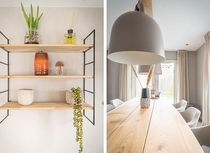 Seitenansicht von Typ B-12 Hodshonstraat, Ferienhaus in De Cocksdorp, Texel, mit Blick auf die ruhige Umgebung.