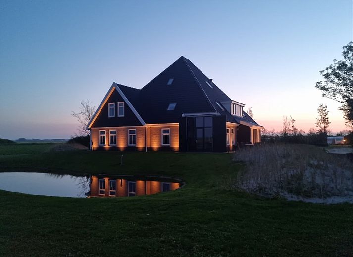 Ferienhaus De Slufter auf Texel, ein idyllisches Haus in De Cocksdorp mit Panoramablick.