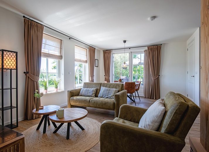 Wohnung A in De Cocksdorp, Texel mit sonniger Terrasse und Garten, ideal fuer einen entspannten Urlaub auf den Watteninseln.