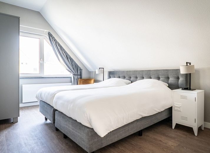 Entrance and laundry room of Type B-10 Hodshonstraat vacation home in De Cocksdorp, Texel, comfortable stay on the Wadden Islands.