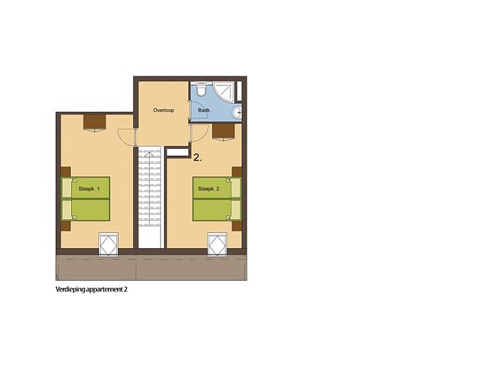 Gezellige woonkamer van Type S-2 vakantiehuis in De Cocksdorp, Texel met comfortabele zitruimte.