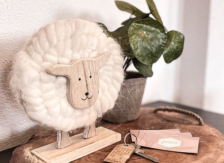 Sonnenuntergang am Eingang des Ferienhauses in De Cocksdorp, Texel, mit warmer Beleuchtung auf den Watteninseln.