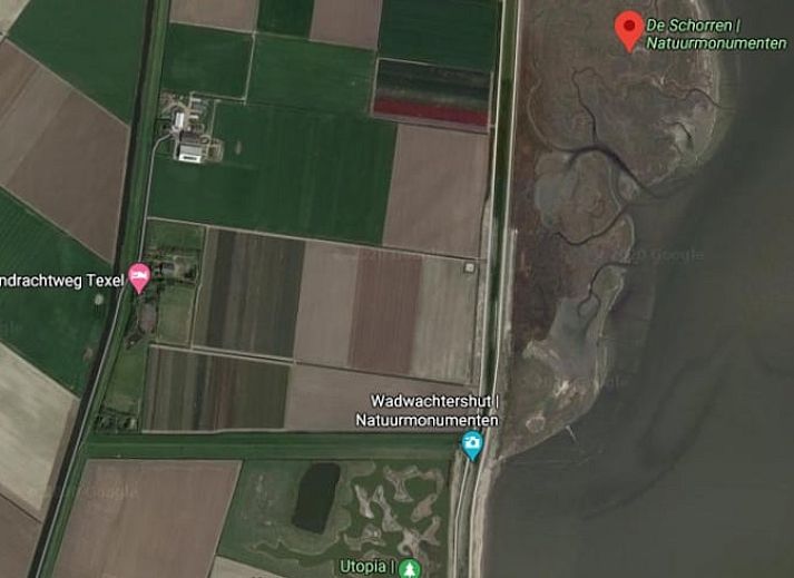 Bright living room in Cottage in De Cocksdorp, Texel, with comfortable chairs and natural light.