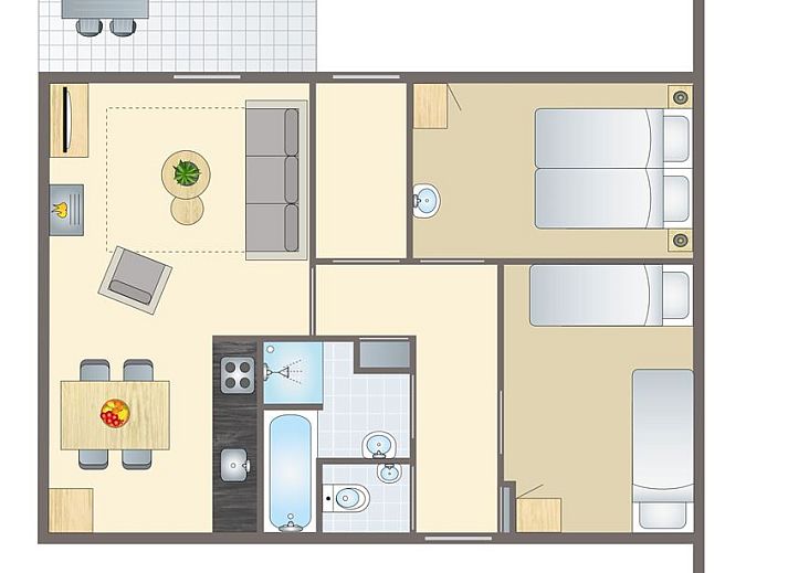 Verblijf 010157 - Bungalow Texel - Sluftervallei | 4-persoons bungalow | 4C