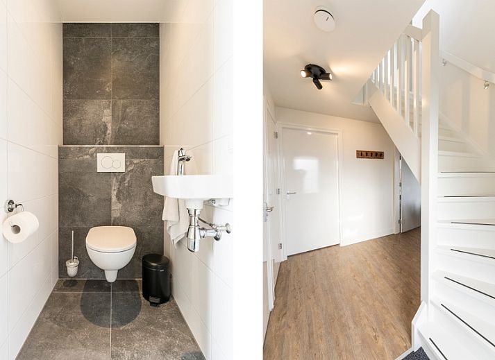 Geraeumiges Wohnzimmer und Essbereich im Ferienhaus Duinoord Texel, De Cocksdorp, Texel.