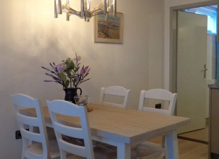 Apartments Anna - Zeenevel - 9 in De Koog, Texel, front view with blossom and modern architecture.