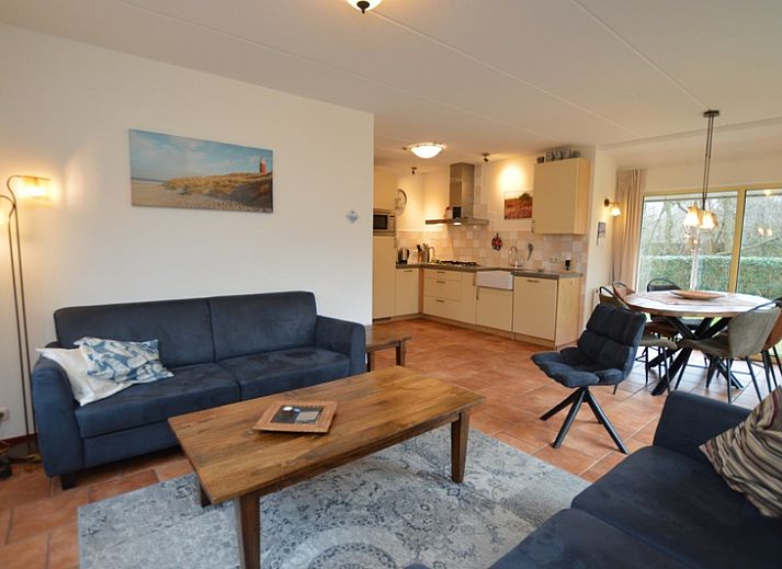 Vacation home 7K in De Koog, Texel with sunny garden and terrace, ideal for relaxing stays on the Wadden Islands.