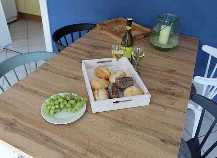 Terrace at vacation home Riddertje in De Koog, Texel. Enjoying the outdoors on the Wadden Island.