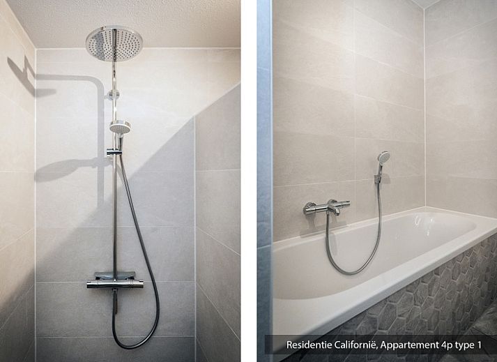 Spacious sitting area in Type 1 vacation home, De Koog, Texel with modern furnishings and views of nature.