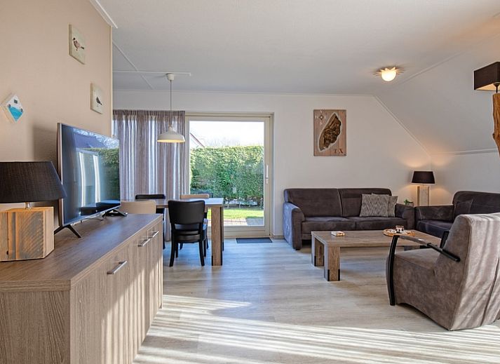 Cozy sauna in Villa 4, De Koog Texel, ultimate vacation home for wellness on the Wadden Islands.