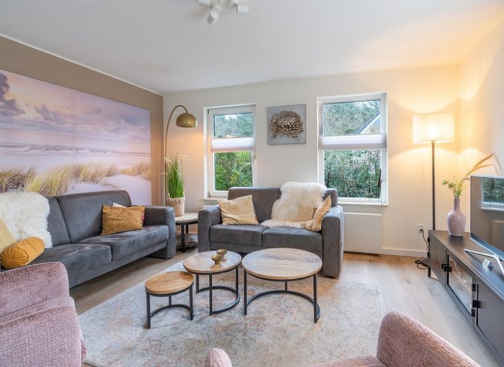 Ferienhaus Kamperfoelie 33 in De Koog Texel mit sonnigem Garten und Terrasse.