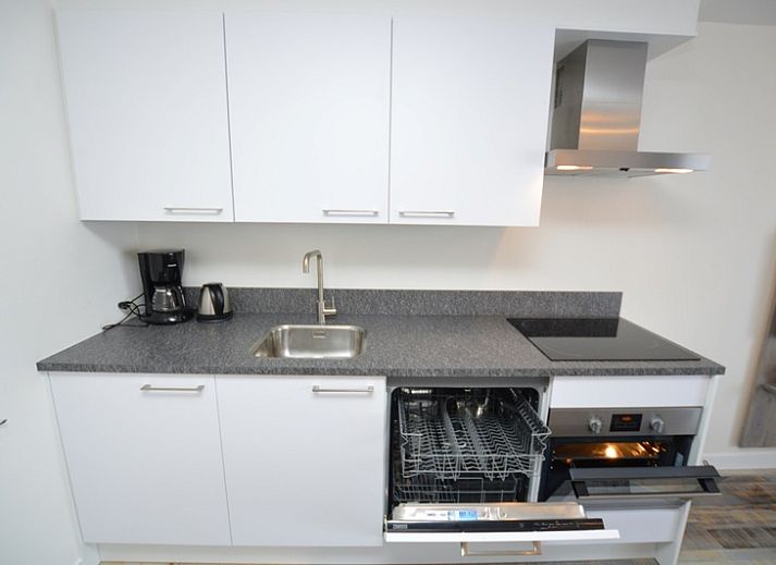 Bright living room in Motel Texel - Apartment 211/1P, De Koog, Texel, with stylish furnishings.