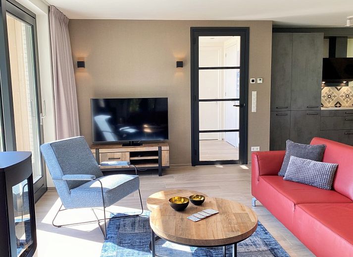 Vakantiewoning 6 Pers.Landhuis de Luxe Eldorado Texel in De Koog met moderne architectuur.