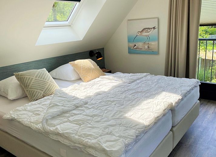 Moderne keuken en eetruimte in 6 Pers.Landhuis de Luxe Eldorado Texel, vakantiehuis in De Koog.