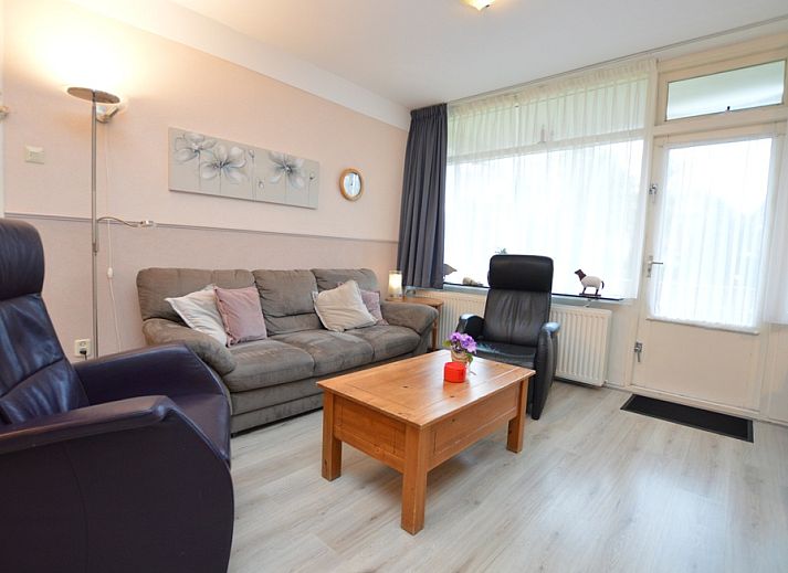 Cozy living room of Apartment Kerckeland 70 in De Koog, Texel with comfortable seating area.