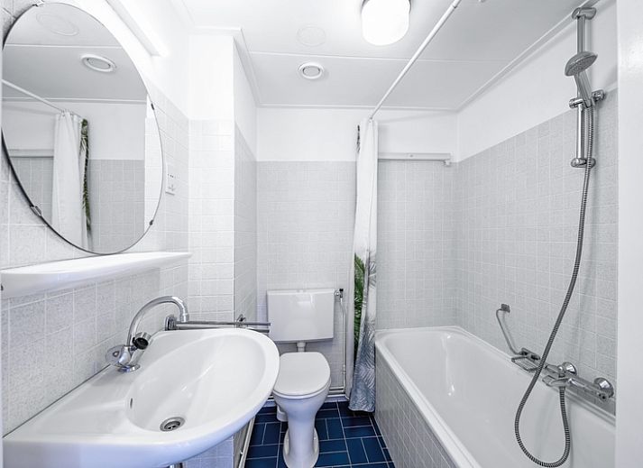 Bright living room in Two persons apartment large - second floor, De Koog, Texel with view of nature.