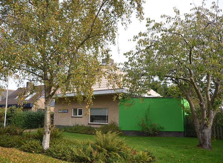 Ruijslaan 75 / de Paddestoel, Ferienhaus mit gruenem Garten in De Koog, Texel, Waddeninseln.