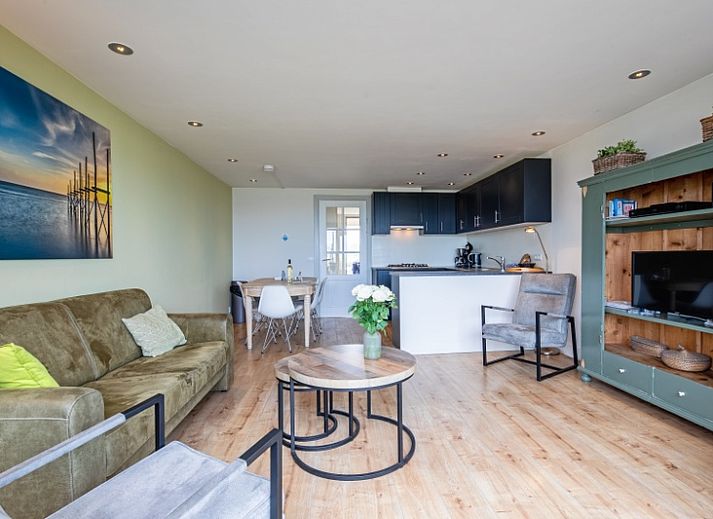 Terrace of Apartment - 4-person (1535) in De Koog, Texel with beautiful views of the Wadden Islands.