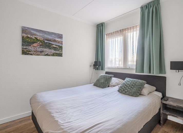 Comfortable seating area in Apartment Juliana 136 with sea view in De Koog, Texel.