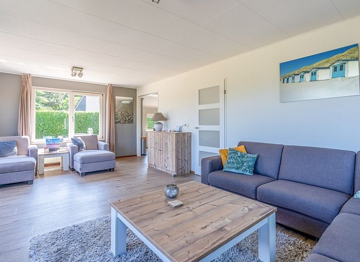 Vacation home Honeysuckle 71 in De Koog, Texel with spacious waterfront garden.