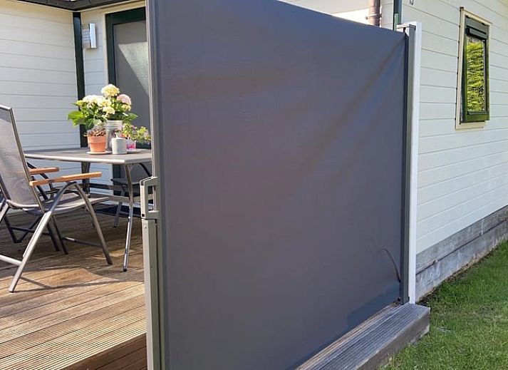 Quiet terrace at Holiday home in De Koog, perfect for relaxation, Texel, Wadden Islands.