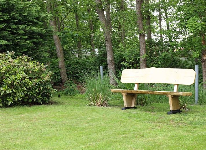 Cozy terrace of Holiday home in De Koog, ideal for outdoor meals, Texel, Wadden Islands.