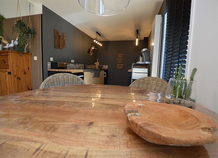 Spacious living room of Holiday home Hoog Koog 8 in De Koog Texel with lots of natural light.