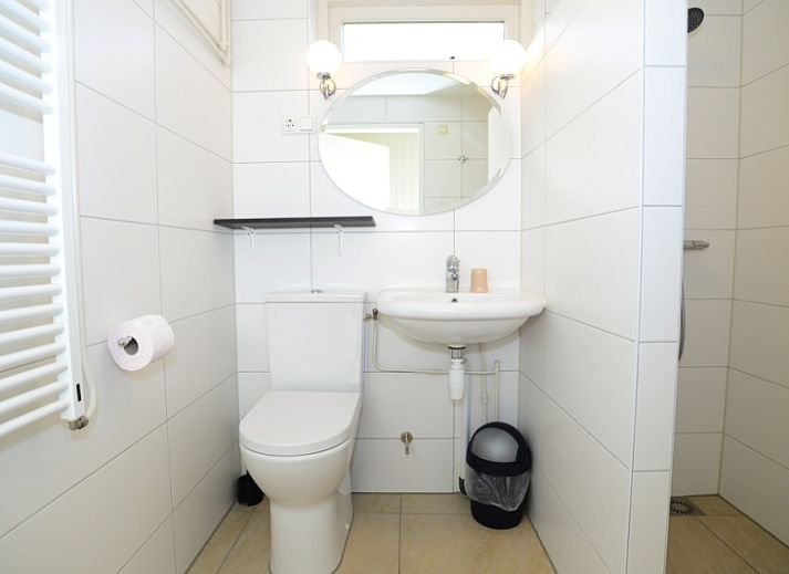 Atmospheric fireplace in 32b Pollux, vacation accommodation in De Koog, Texel.