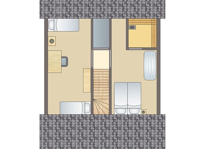 Unterkunft 0102497 - Bungalow Texel - Beach Park Texel | 6-persoons villa | 6DL