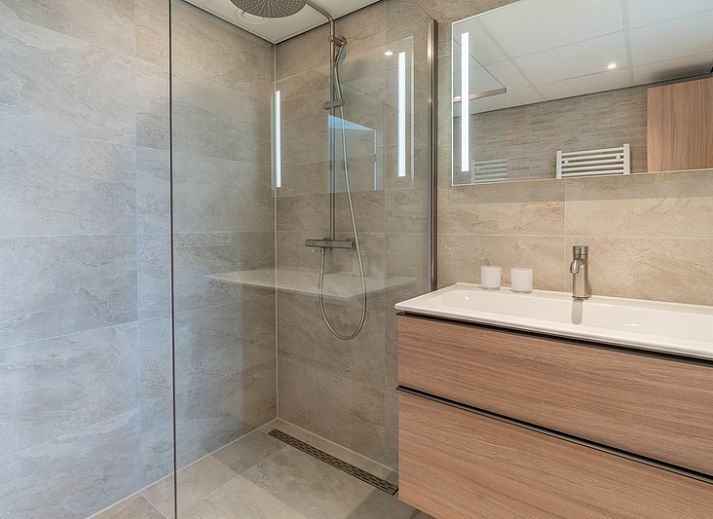 Cozy sitting area in Apartment Juliana 112 Zeezicht, De Koog, Texel with beautiful sea view.