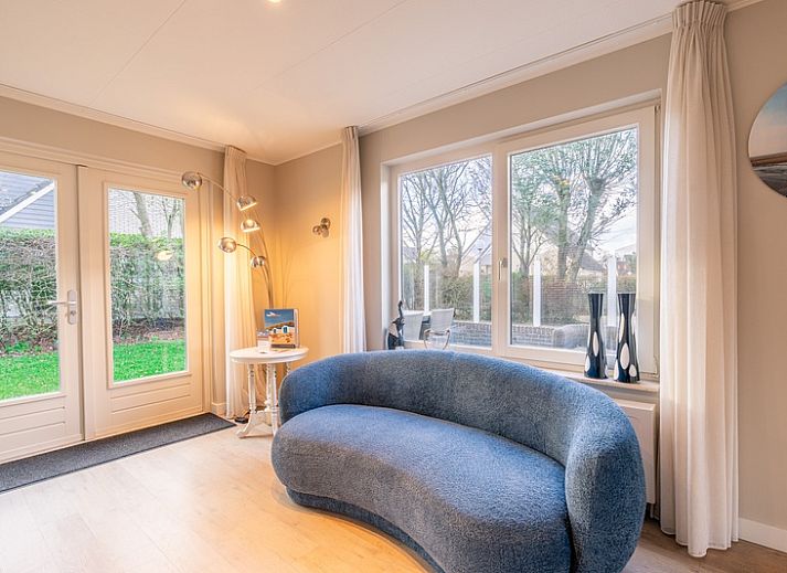 Geniessen Sie die gruene Umgebung im Ferienhaus Kamperfoelie 73, ein ideales Ferienhaus in De Koog auf Texel.