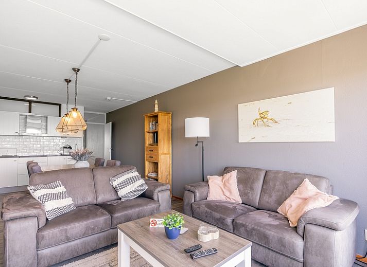 Apartment Juliana 094 Island and Sea View in De Koog, Texel with sea view from the living room.