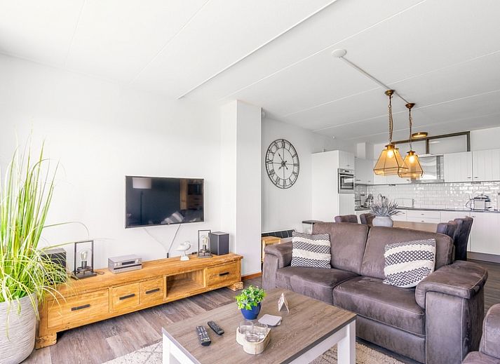 Apartment Juliana 094 Island and Sea View in De Koog, Texel with sea view from the living room.