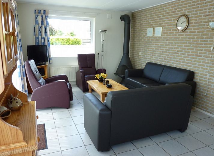 Bungalow Stappeland 201 in De Koog, Texel mit groem Garten und modernem Aussehen.