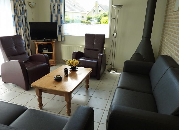 Bungalow Stappeland 201 in De Koog, Texel mit groem Garten und modernem Aussehen.