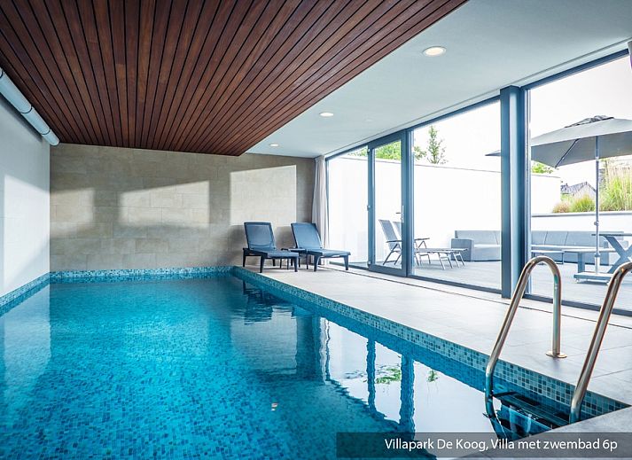 Luxury family villa with pool in De Koog, Texel. Modern architecture surrounded by lush nature on the Wadden Islands.