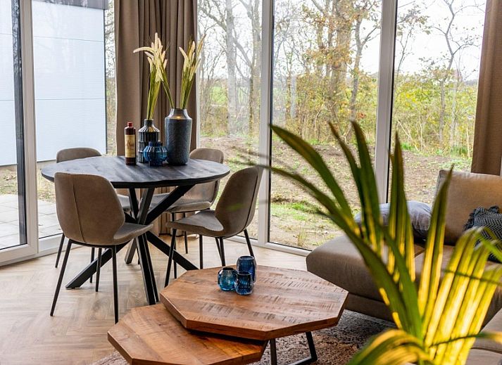 Stilvolles Aeusseres des Ferienhauses Pavillion 4 in De Koog, Texel, Waddeninseln.