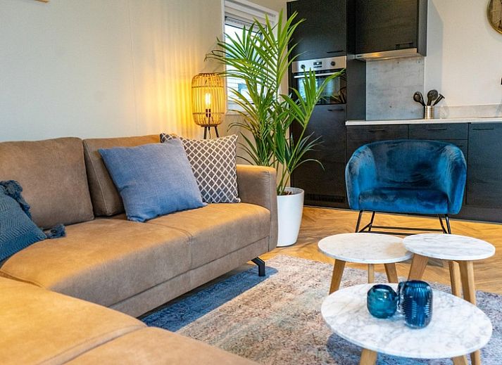 Stilvolles Aeusseres des Ferienhauses Pavillion 4 in De Koog, Texel, Waddeninseln.