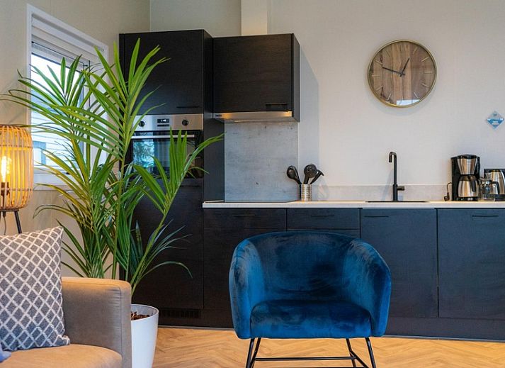 Stilvolles Aeusseres des Ferienhauses Pavillion 4 in De Koog, Texel, Waddeninseln.