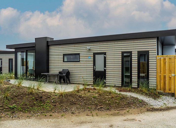 Stilvolles Aeusseres des Ferienhauses Pavillion 4 in De Koog, Texel, Waddeninseln.