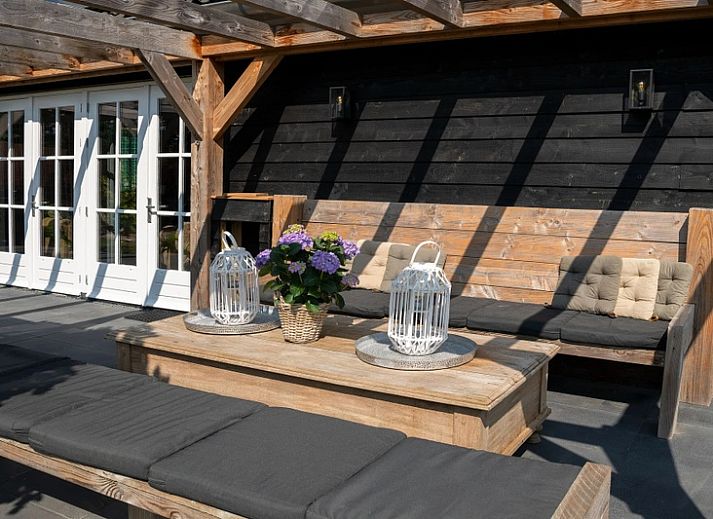 Charmant vakantiehuis Residence Rustiek in De Koog, Texel met zonnige tuin.