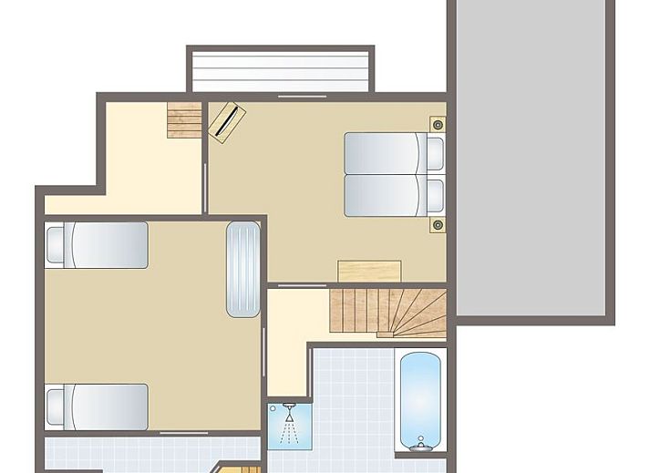 Guest house 010277 - Bungalow Texel - Villapark Vogelmient | 4-persoons villa | 4BL