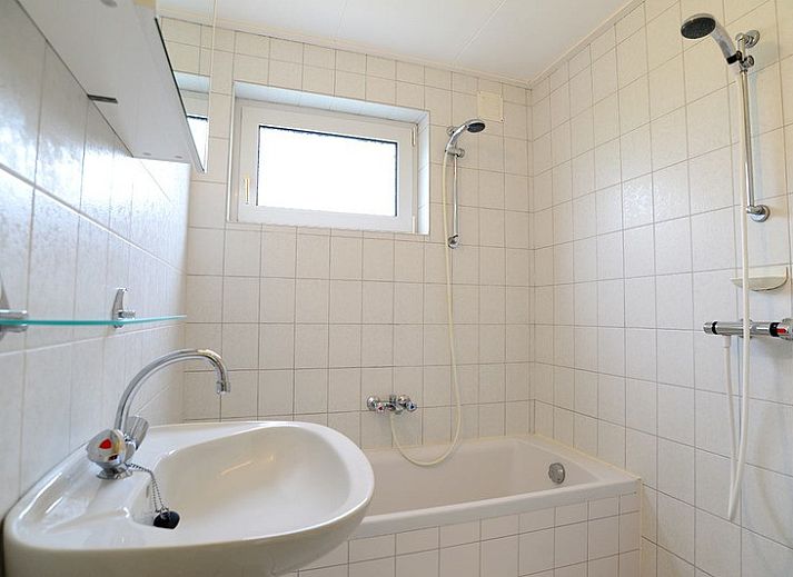 Sonnenterrasse im Ferienhaus Stappeland 217 & 209 in De Koog, Texel, Watteninseln.