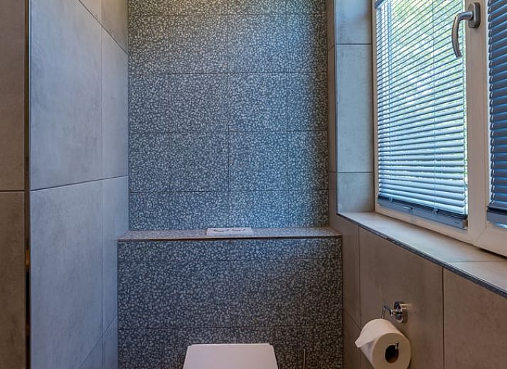 Ferienhaus in Den Burg, Texel, mit sonniger Terrasse und Essbereich.