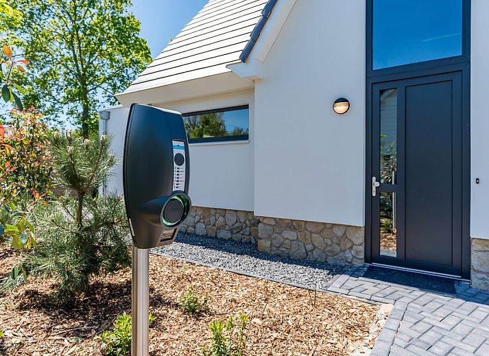 Stilvolles Wohnzimmer des Ferienhauses Blue Harrier in Den Burg, Texel.