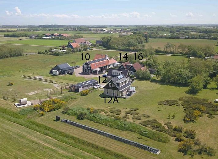 Ferienhaus in Den Burg, Texel mit Sonnenterrasse und Garten, ideales Feriendomizil auf den Watteninseln.