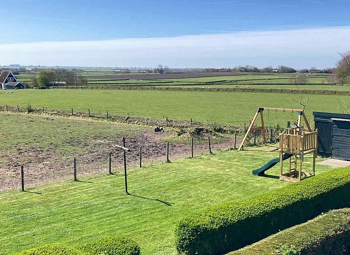 Blick auf die Natur rund um das NH196 Ferienhaus in Den Burg, Texel.